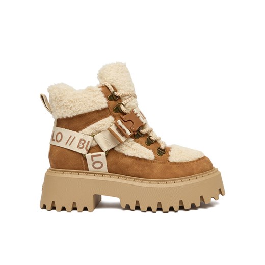 Trzewiki Buffalo Aspen Com Mid Warm 1622594 Beżowy - id: 0000305606099 - marki Buffalo - 186799395 Trzewiki Buffalo Aspen Com Mid Warm 1622594 Beżowy ze sklepu eobuwie.pl w kategorii Botki - zdjęcie 186799395