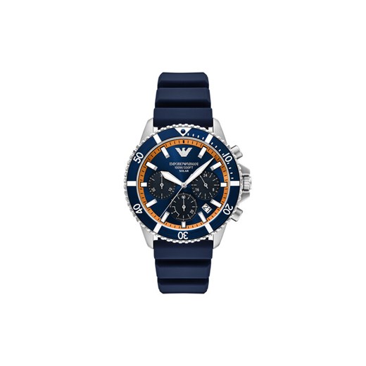 Zegarek Emporio Armani World Explorer AR11696 Granatowy - id: 0000305866028 - marki Emporio Armani - 186799405 Zegarek Emporio Armani World Explorer AR11696 Granatowy ze sklepu eobuwie.pl w kategorii Zegarki - zdjęcie 186799405