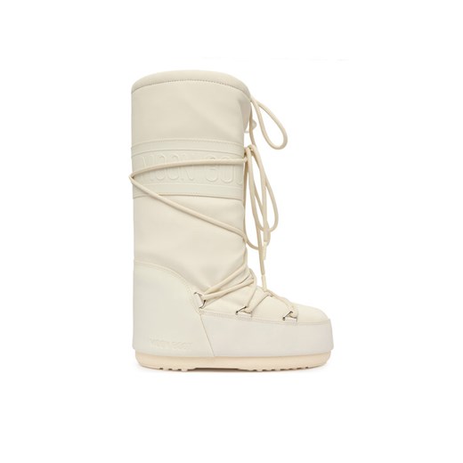 Śniegowce Moon Boot 80D1402760 Écru ze sklepu eobuwie.pl w kategorii Śniegowce damskie - zdjęcie 186799425