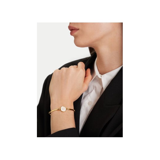 Bransoletka Marc Jacobs The Button Hinge Bracelet 2R4JBR001J34 Złoty Marc Jacobs 00 eobuwie.pl