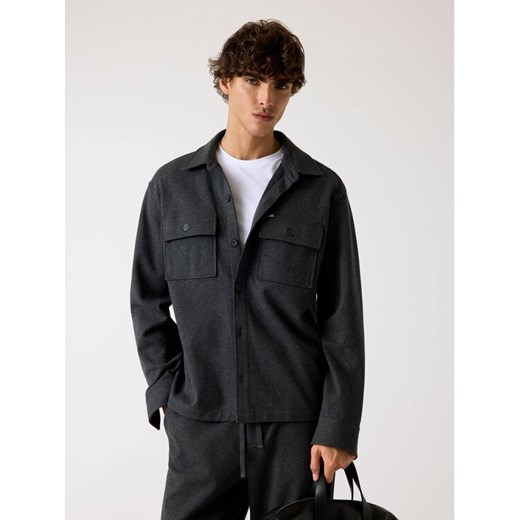 Guess Kurtka przejściowa 179657 Czarny Classic Fit ze sklepu MODIVO w kategorii Kurtki męskie - zdjęcie 186800198