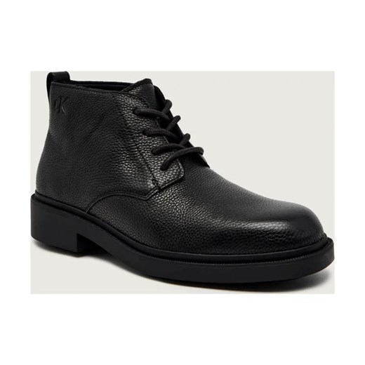 Calvin Klein Skórzane buty wysokie ze sklepu Gomez Fashion Store w kategorii Buty zimowe męskie - zdjęcie 186801438