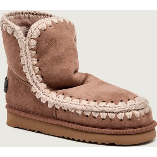 MOU Śniegowce ESKIMO | shearling | zamsz ze sklepu Gomez Fashion Store w kategorii Śniegowce damskie - zdjęcie 186801507