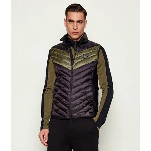 EA7 Bezrękawnik | Regular Fit ze sklepu Gomez Fashion Store w kategorii Kamizelki męskie - zdjęcie 186801517