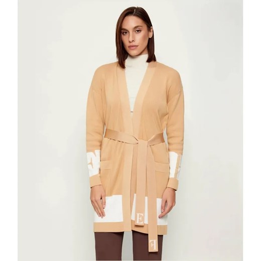 Elisabetta Franchi Kardigan | Regular Fit - id: EF254W000138A61 - marki Elisabetta Franchi - 186801545 Elisabetta Franchi Kardigan | Regular Fit ze sklepu Gomez Fashion Store w kategorii Swetry damskie - zdjęcie 186801545