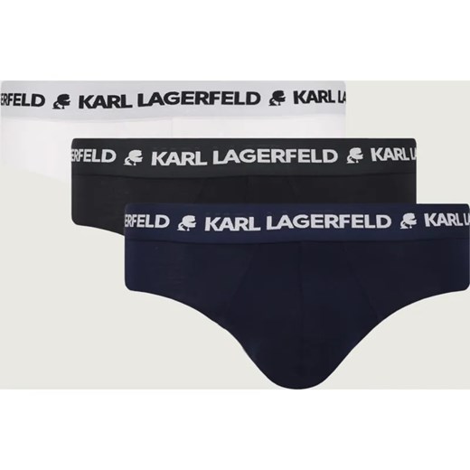 Karl Lagerfeld Slipy 3-pack ze sklepu Gomez Fashion Store w kategorii Majtki męskie - zdjęcie 186802318