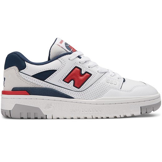 Buty dziecięce New Balance GSB550ED – białe ze sklepu New Balance Poland w kategorii Buty sportowe dziecięce - zdjęcie 186804386