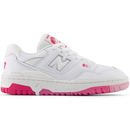 Buty dziecięce New Balance GSB550KP – białe New Balance 37 promocja New Balance Poland