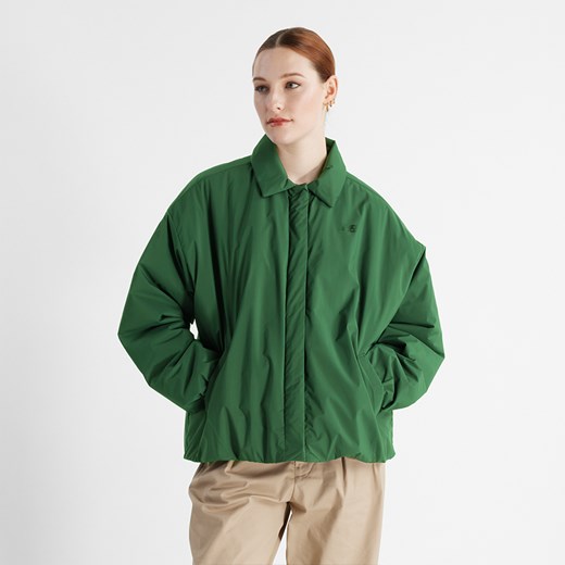 Kurtka damska New Balance WJ43506NWG – zielona ze sklepu New Balance Poland w kategorii Kurtki damskie - zdjęcie 186804455