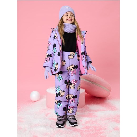 Sinsay - Spodnie narciarskie Myszka Minnie - fioletowy ze sklepu Sinsay w kategorii Spodnie dziewczęce - zdjęcie 186805387