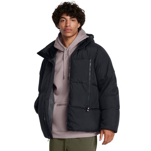 Męska kurtka puchowa Under Armour UA Limitless Down - czarna ze sklepu Sportstylestory.com w kategorii Kurtki męskie - zdjęcie 186805445