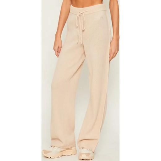 Marella SPORT Wełniane spodnie ELMETTO | Relaxed fit ze sklepu Gomez Fashion Store w kategorii Spodnie damskie - zdjęcie 186806196