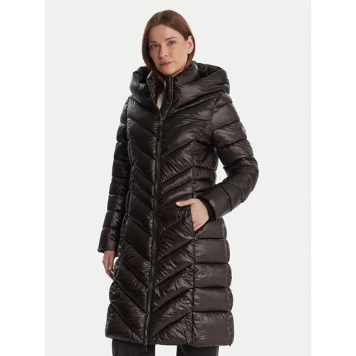 DKNY Kurtka zimowa DLEMPW58 Czarny Slim Fit ze sklepu MODIVO w kategorii Kurtki damskie - zdjęcie 186806218