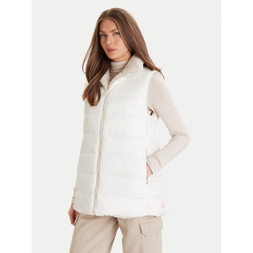 Save The Duck Bezrękawnik D82512W BUBU21 Beżowy Regular Fit ze sklepu MODIVO w kategorii Kamizelki damskie - zdjęcie 186806258