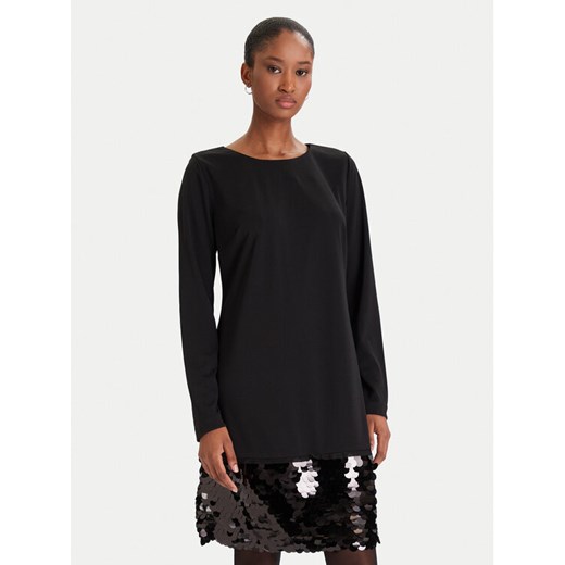 DKNY Sukienka koktajlowa DD5J1N09 Czarny Relaxed Fit ze sklepu MODIVO w kategorii Sukienki - zdjęcie 186806276