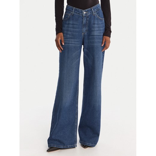 Rinascimento Jeansy CFC0125151003 Niebieski Wide Leg ze sklepu MODIVO w kategorii Jeansy damskie - zdjęcie 186806338