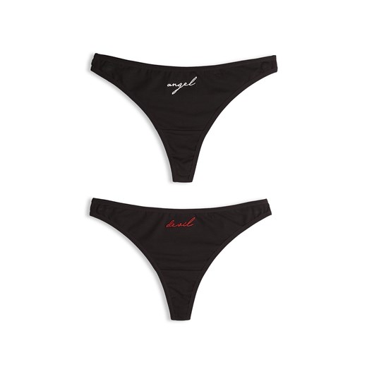 GATE Pakiet 2 bawełnianych majtek tango 34 ze sklepu gateshop w kategorii Majtki damskie - zdjęcie 186807585