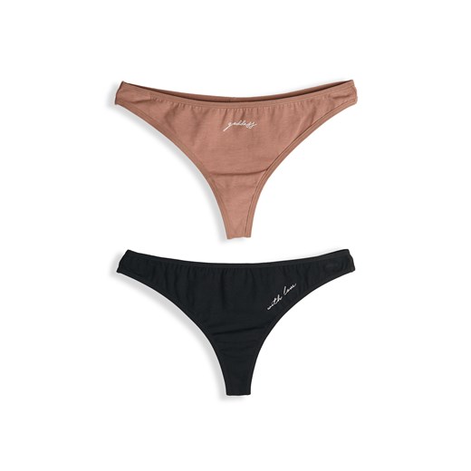 GATE Pakiet 2 bawełnianych majtek tango 34 ze sklepu gateshop w kategorii Majtki damskie - zdjęcie 186807587