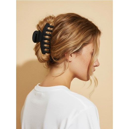 Sinsay - Klamra do włosów z matowym wykończeniem - czarny ze sklepu Sinsay w kategorii Spinki - zdjęcie 186808138