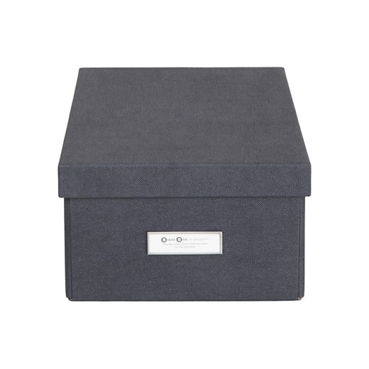 BigsoBox Pudełko w kolorze czarnym - 22,5 x 13,5 x 31,5 cm ze sklepu Limango Polska w kategorii Pojemniki kuchenne - zdjęcie 186808206