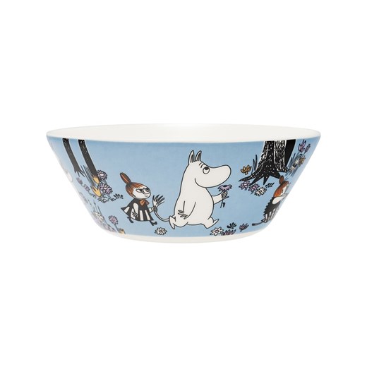 Moomin Miska "Friends Forever" w kolorze błękitnym - Ø 15 cm onesize Limango Polska wyprzedaż