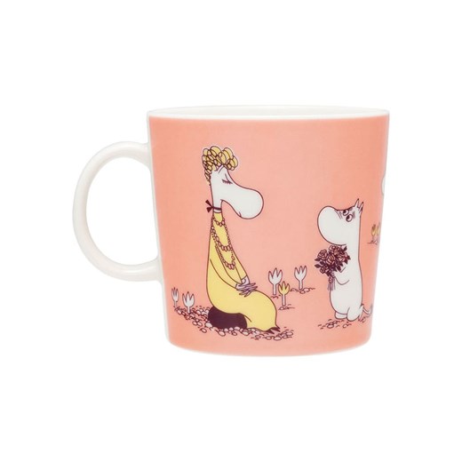 Moomin Kubek "U" w kolorze pomarańczowym - 400 ml onesize wyprzedaż Limango Polska