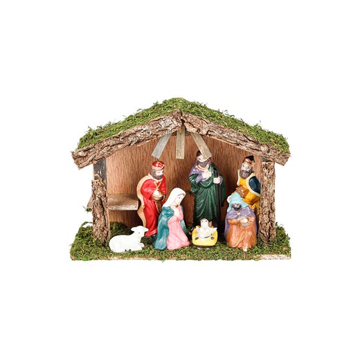 Hollybell Dekoracja &quot;Christmas Crib&quot; ze wzorem - 30 x 21 x 10 cm ze sklepu Limango Polska w kategorii Dekoracje - zdjęcie 186808628