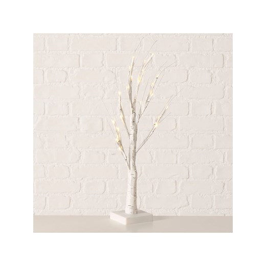 Boltze Drzewko dekoracyjne LED &quot;Jura&quot; w kolorze białym - wys. 53 cm ze sklepu Limango Polska w kategorii Dekoracje - zdjęcie 186808708