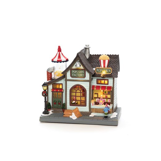 Konstsmide Lampa dekoracyjna LED "Popcorn factory" ze wzorem - 22,5 x 22 x 14 cm - id: 17805717 - marki Konstsmide - 186808739 Konstsmide Lampa dekoracyjna LED "Popcorn factory" ze wzorem - 22,5 x 22 x 14 cm ze sklepu Limango Polska w kategorii Oświetlenie - zdjęcie 186808739