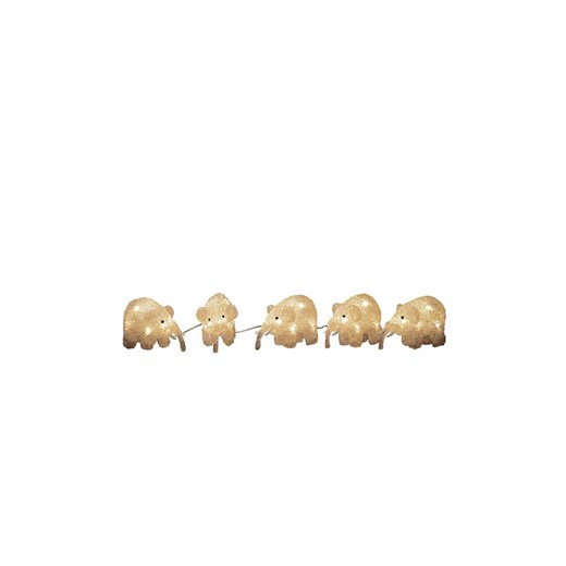 Konstsmide Łańcuch świetlny LED "Elephant" - KEE G (KEE od A do G) - dł. 100 cm - id: 17805751 - marki Konstsmide - 186808769 Konstsmide Łańcuch świetlny LED "Elephant" - KEE G (KEE od A do G) - dł. 100 cm ze sklepu Limango Polska w kategorii Oświetlenie - zdjęcie 186808769