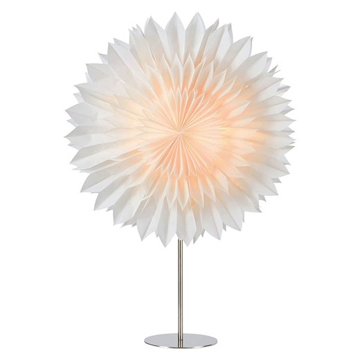Marksljöd Lampa stołowa "Solina" w kolorze biało-srebrnym - 48 x 75 x 16 cm - id: 17823996 - marki Marksljöd - 186808828 Marksljöd Lampa stołowa "Solina" w kolorze biało-srebrnym - 48 x 75 x 16 cm ze sklepu Limango Polska w kategorii Oświetlenie - zdjęcie 186808828