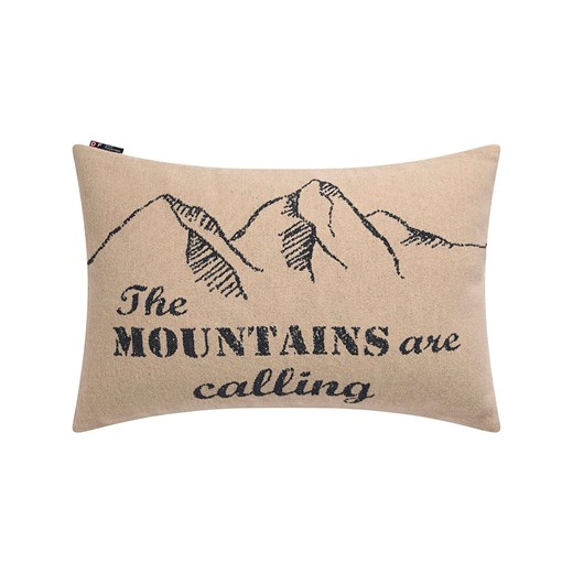 David Fussenegger Poszewka &quot;Nova - Mountains&quot; w kolorze beżowym na poduszkę ze sklepu Limango Polska w kategorii Poduszki dekoracyjne - zdjęcie 186809745