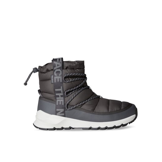 Śniegowce The North Face Thermoball Lace Up Wp NF0A5LWDCIH1 Szary ze sklepu eobuwie.pl w kategorii Śniegowce damskie - zdjęcie 186809905