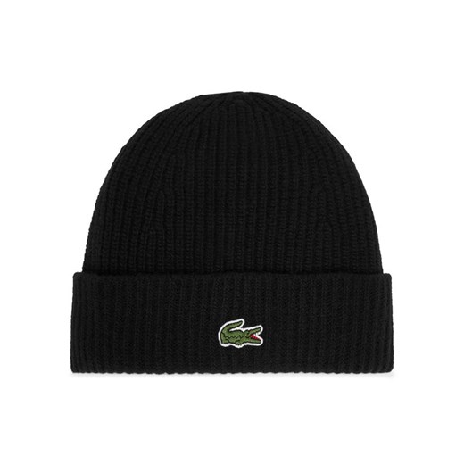 Czapka Lacoste RB9883 Czarny ze sklepu eobuwie.pl w kategorii Czapki zimowe męskie - zdjęcie 186809985