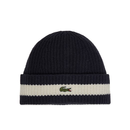 Lacoste Czapka RB9883 Granatowy - id: 0000305748201 - marki Lacoste - 186811098 Lacoste Czapka RB9883 Granatowy ze sklepu MODIVO w kategorii Czapki zimowe damskie - zdjęcie 186811098