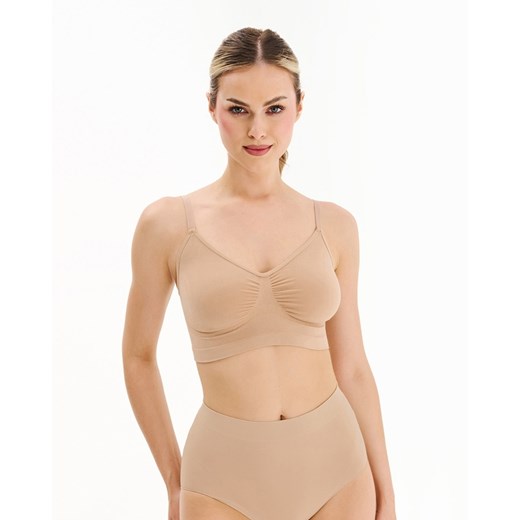 Bezszwowy biustonosz na ramiączkach ze sklepu GABRIELLA w kategorii Biustonosze - zdjęcie 186811767