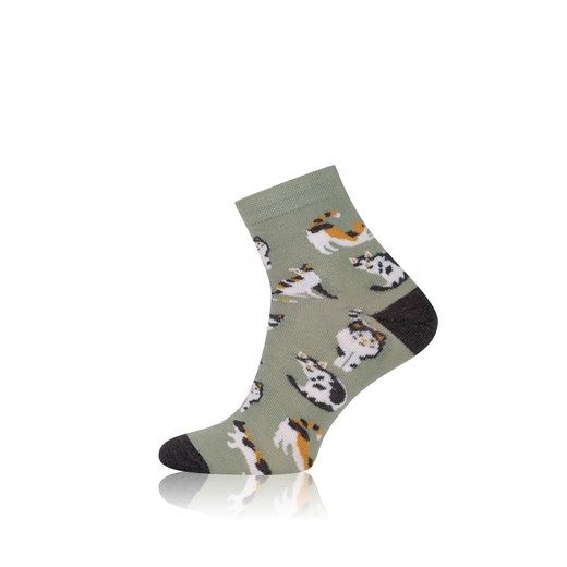 Skarpetki zakostki S166Z KOTKI ze sklepu italianfashion w kategorii Skarpetki dziecięce - zdjęcie 186811806