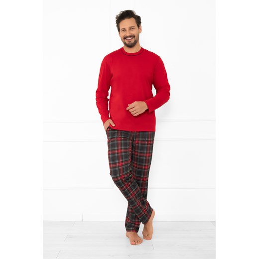 Piżama męska długi rękaw, długie spodnie Rusoli ze sklepu italianfashion w kategorii Piżamy męskie - zdjęcie 186811835