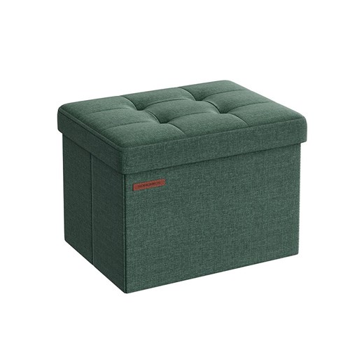 Songmics Hocker w kolorze zielonym ze schowkiem - 41 x 31 x 31 cm - id: 17579413 - marki Songmics - 186813336 Songmics Hocker w kolorze zielonym ze schowkiem - 41 x 31 x 31 cm ze sklepu Limango Polska w kategorii Pufy i siedziska - zdjęcie 186813336