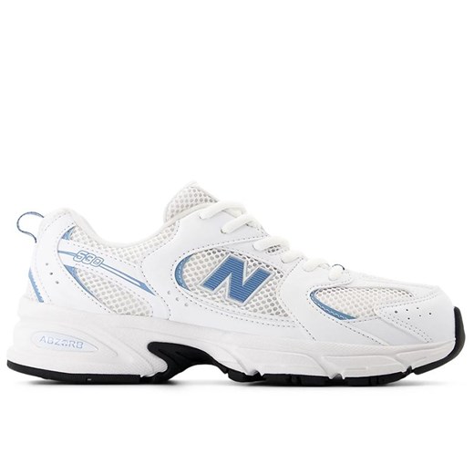 Buty młodzieżowe New Balance GR530CJ - białe ze sklepu streetstyle24.pl w kategorii Buty sportowe damskie - zdjęcie 186813575
