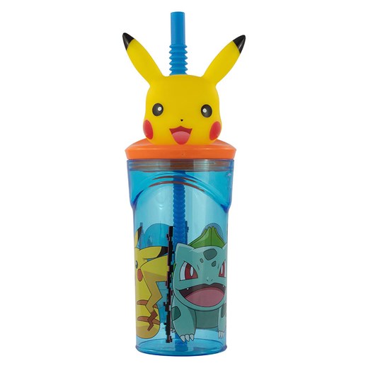 Pokémon Kubek "Pokémon" w kolorze niebiesko-żółtym - 360 ml - id: 14417088 - marki Pokémon - 186813959 Pokémon Kubek "Pokémon" w kolorze niebiesko-żółtym - 360 ml ze sklepu Limango Polska w kategorii Naczynia dziecięce - zdjęcie 186813959
