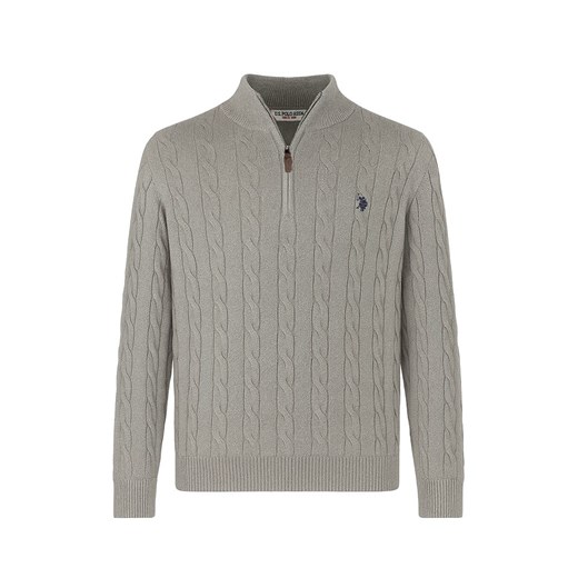 U.S. Polo Assn. Sweter w kolorze szarym L promocja Limango Polska