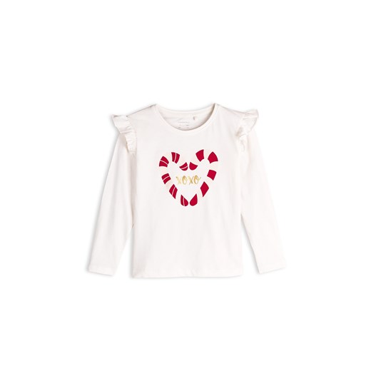 GATE Bawełniana koszulka z nadrukiem 3Y ze sklepu gateshop w kategorii Bluzki dziewczęce - zdjęcie 186815887