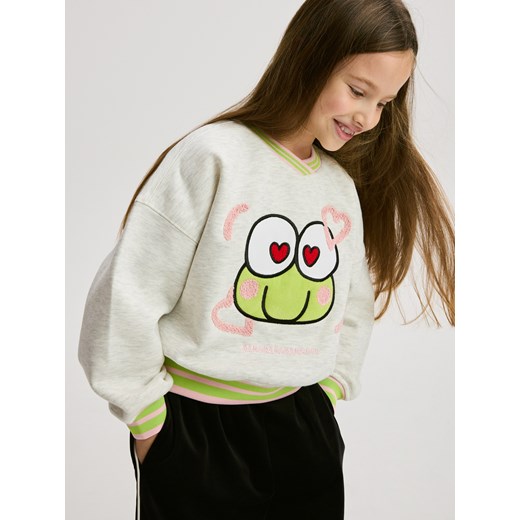 Reserved - Bluza Hello Kitty and friends - złamana biel ze sklepu Reserved w kategorii Bluzy dziewczęce - zdjęcie 186816258