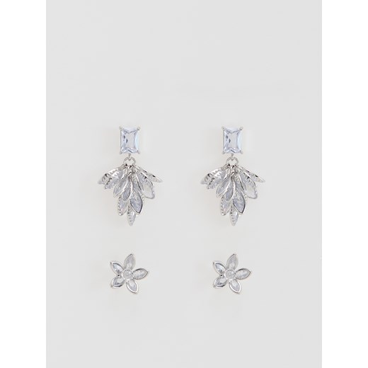 Reserved - Zestaw kolczyków - srebrny ze sklepu Reserved w kategorii Kolczyki - zdjęcie 186816507