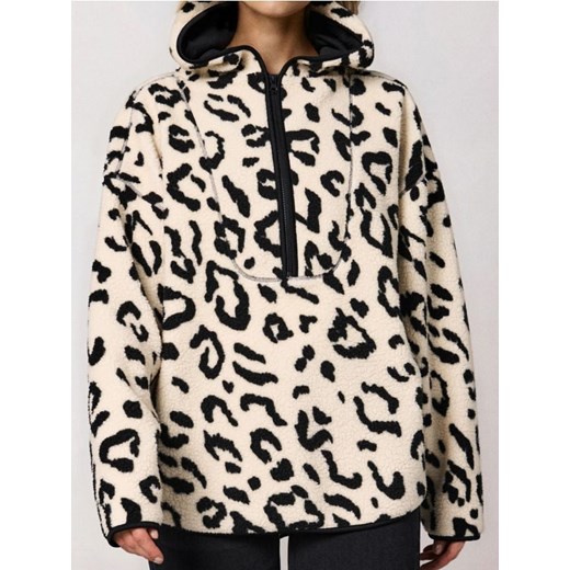 Sinsay - Bluza sherpa z kapturem - wielobarwny ze sklepu Sinsay w kategorii Bluzy damskie - zdjęcie 186817986