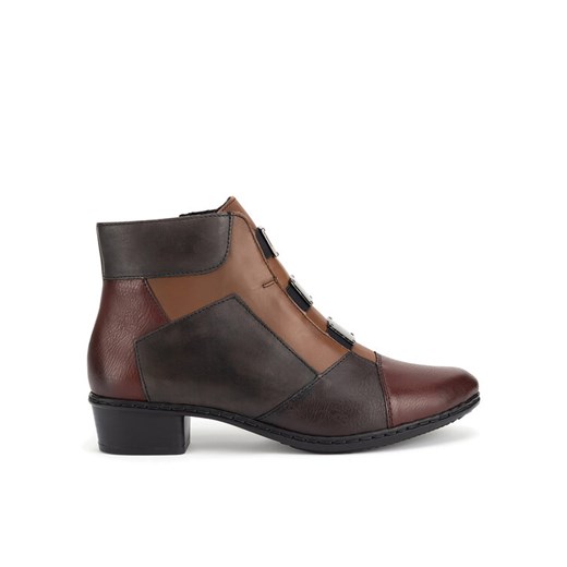 Trzewiki Rieker Y0764-35 Brązowy ze sklepu eobuwie.pl w kategorii Botki - zdjęcie 186818035