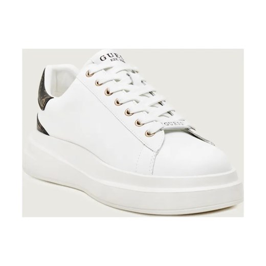Guess Skórzane sneakersy ELBA ze sklepu Gomez Fashion Store w kategorii Buty sportowe męskie - zdjęcie 186819475