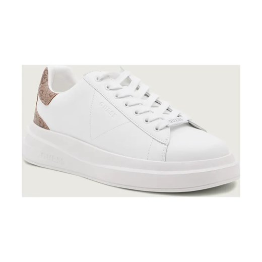 Guess Skórzane sneakersy ELBA ze sklepu Gomez Fashion Store w kategorii Buty sportowe męskie - zdjęcie 186819476