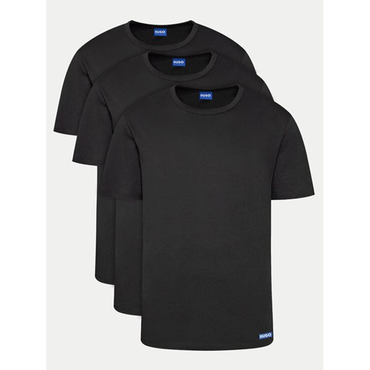 HUGO Komplet t-shirtów Naolo 50522382 Czarny Regular Fit ze sklepu MODIVO w kategorii T-shirty męskie - zdjęcie 186821785
